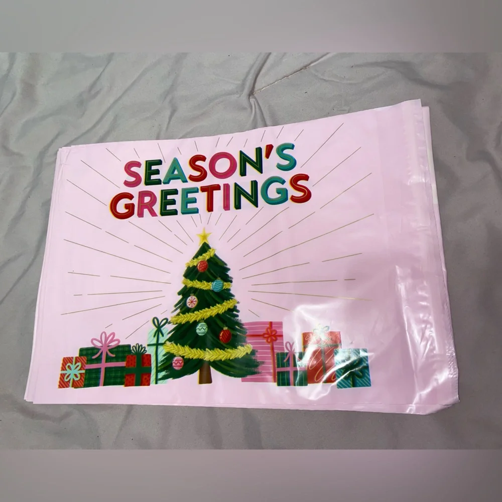 Christmas Polymailers 10 pc 13.25in x 10.25